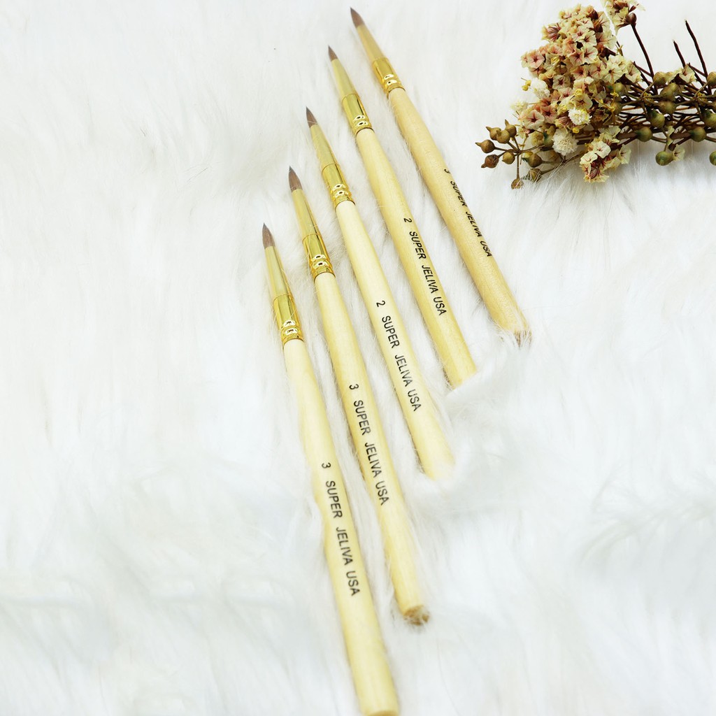 Cọ đắp bột Yuki, bút đắp bột nặn hoa