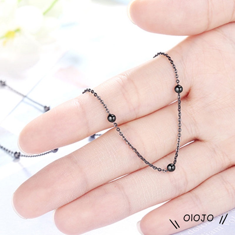 Dây đeo mắt kính đính hạt ngọc trai không để lại dấu hằn