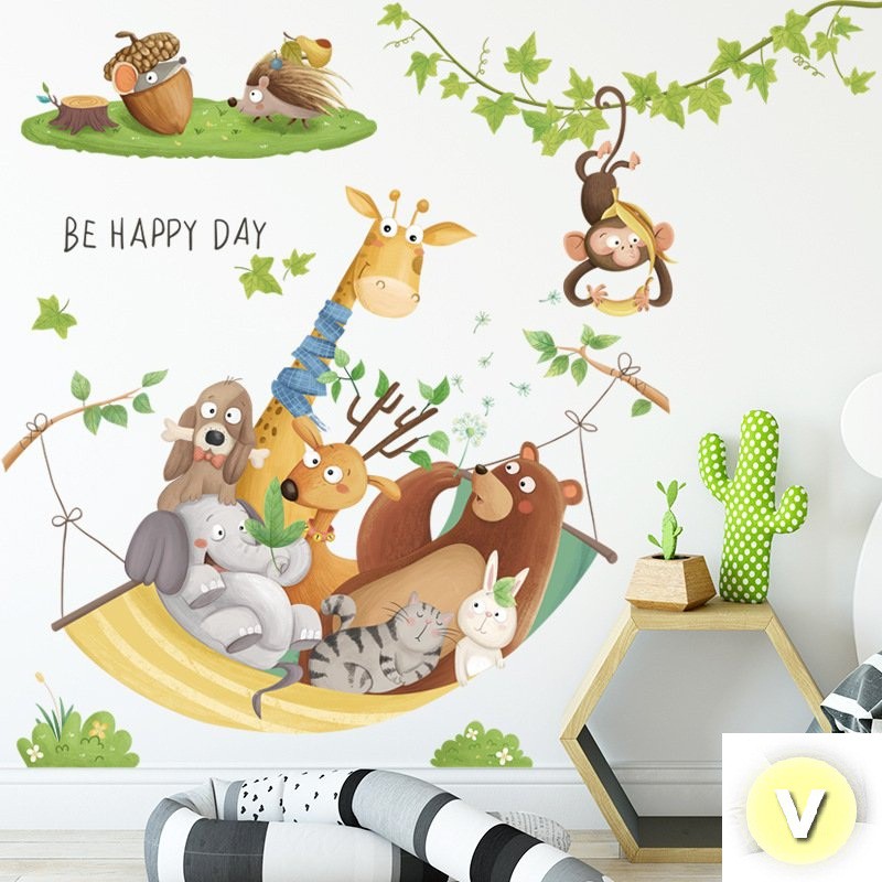 Decal dán tường 1 ngày hạnh phúc