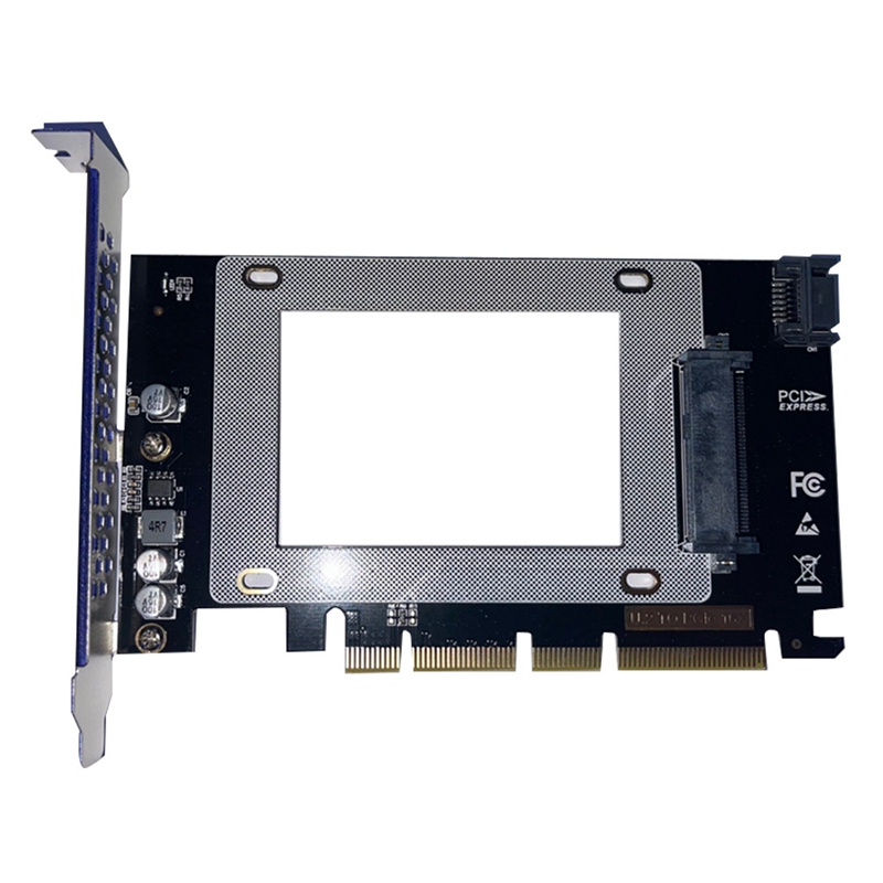 PCIE 3.0 X4/X8/X16 to U.2 SFF-8639 Adapter U.2 to PCI-E Riser Card U.2 SSD SATA PCI Express Card for 2.5 Inch SATA HDD