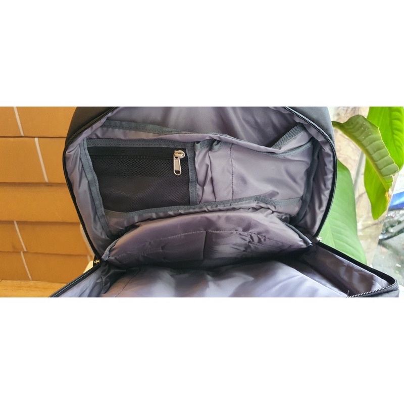Balo đen đa năng vải Hd Hàn Quốc đựng pin lithium/ đựng laptop
