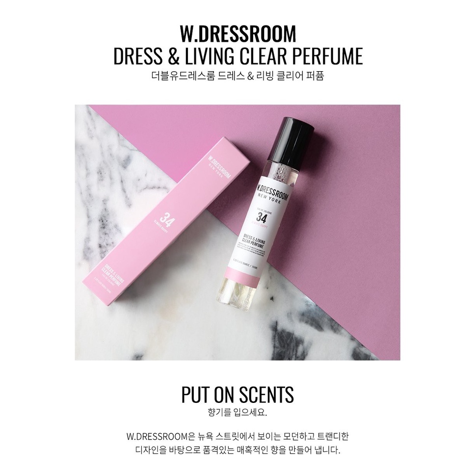 W.Dressroom Dress Living Clear Perfumes 150ml [34. Always Happy]