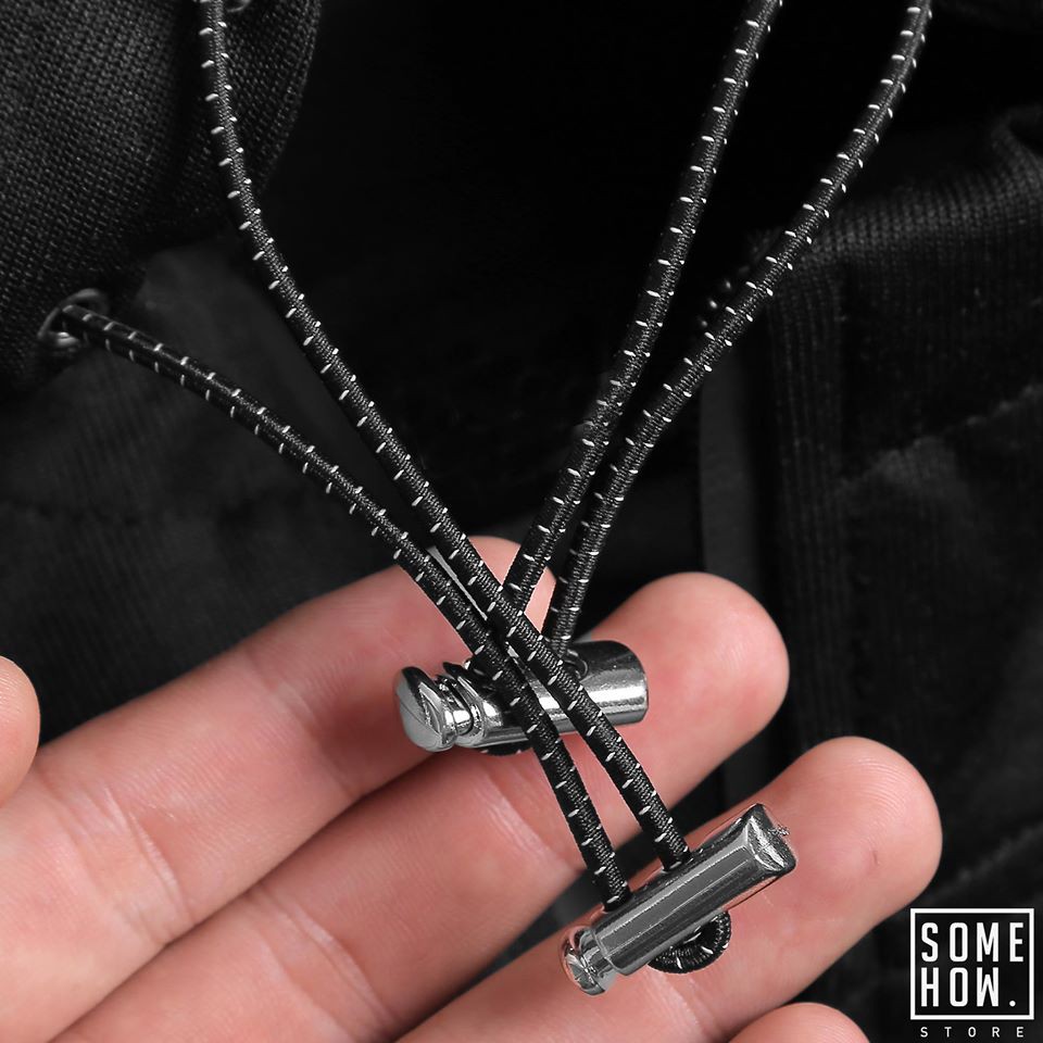 Áo Khoác Nam,Áo Khoác Có Nón Đen Nam INF ,Vải Thun Nỉ Co Giãn Form Regular AK002738, SOMEHOW | BigBuy360 - bigbuy360.vn