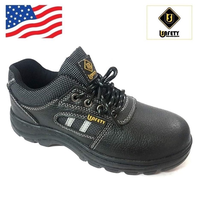Giày bảo hộ Usafety - mũi thép - đế thép ( US VÀNG)