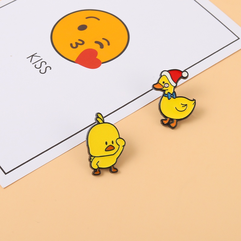 Ghim Cài Áo Hình Động Vật Hoạt Hình Đáng Yêu