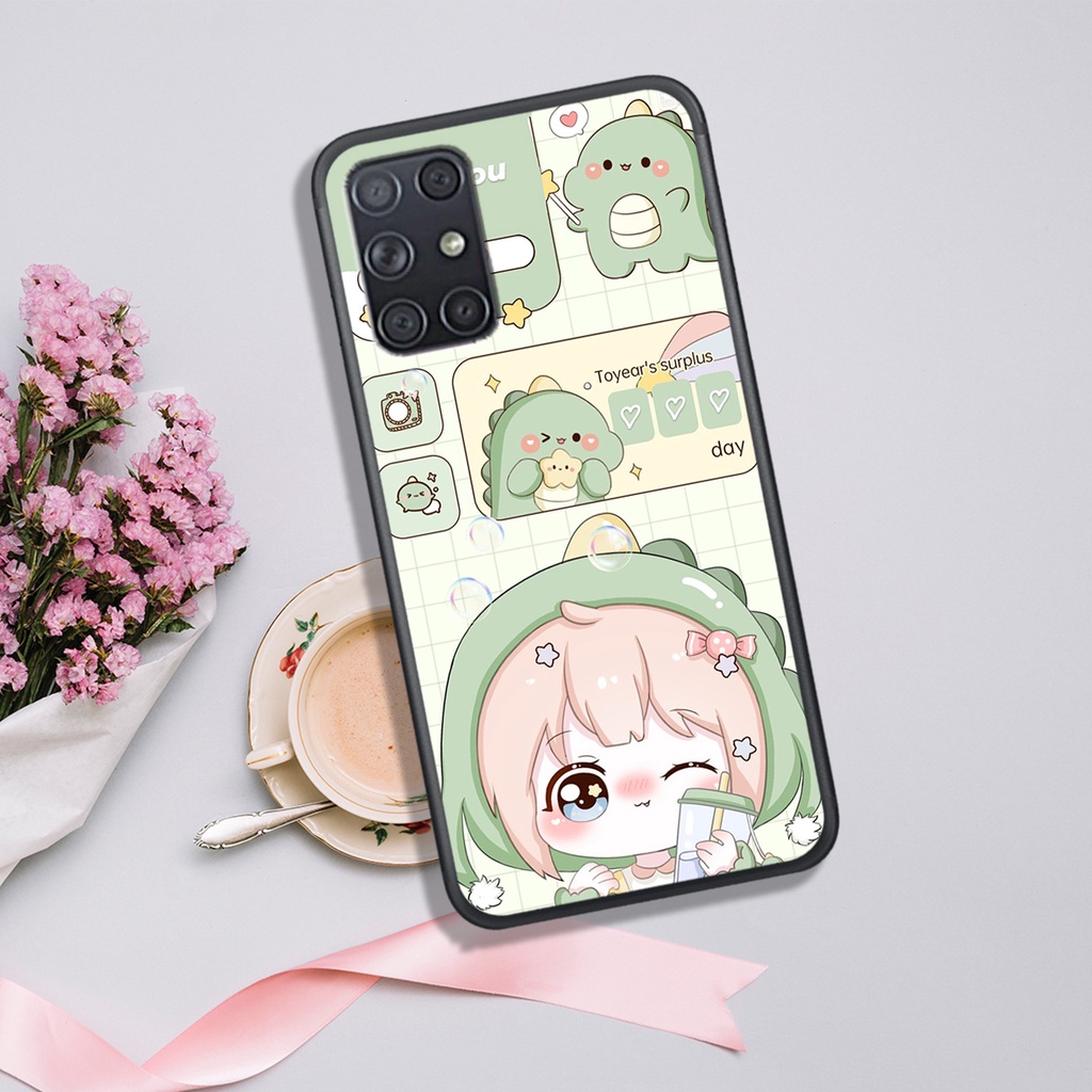 [HOT]ỐP XIAOMI POCO M3 - REDMI 9T - REDMI NOTE 10 PRO  , IN HÌNH KHỦNG LONG CHIBI SIÊU DỄ THƯƠNG.