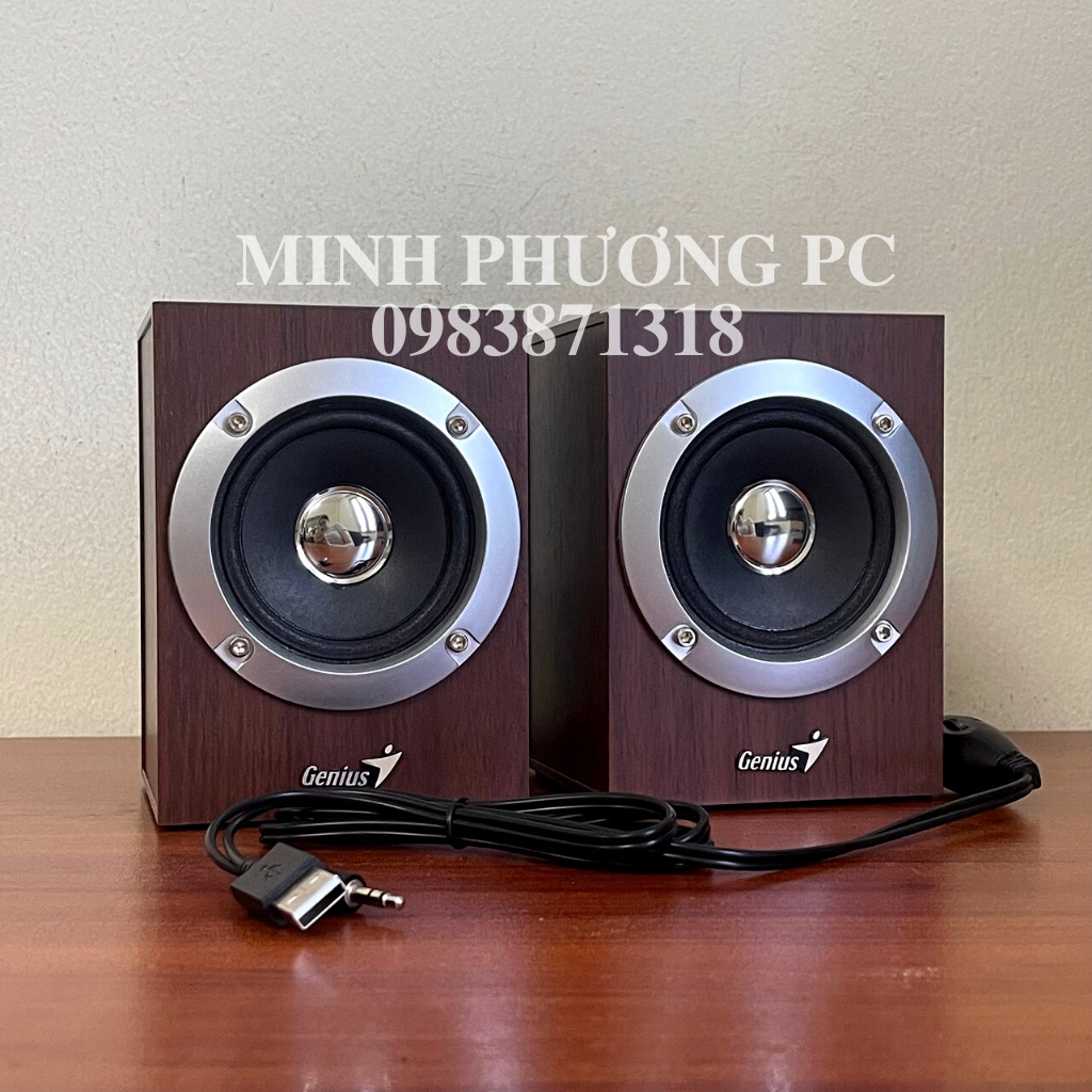 Loa Vi Tính Có Dây GENIUS HF280 - Hàng chính hãng - Bảo hành 12 tháng