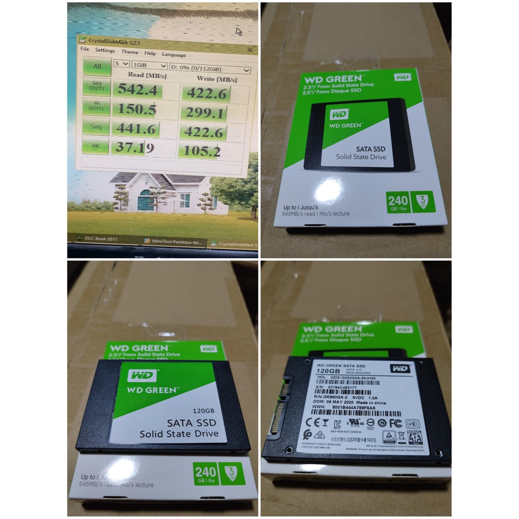 Ổ cứng SSD 240GB weten mới 100%, bảo hành 3 năm