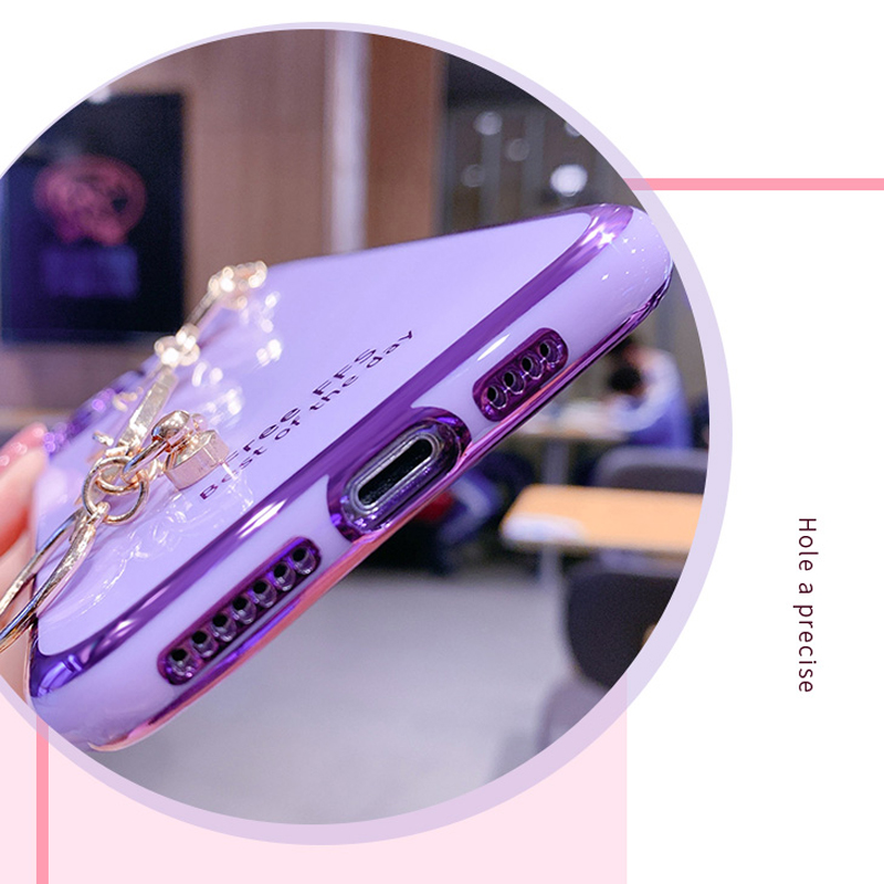 Ốp điện thoại silicon chống rơi có dây đeo tay thích hợp cho Iphone 12 11 Pro Max Mini X Xs Max Xr 7 8 Plus Se 2020