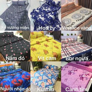 Bộ chăn ga gối hè đủ bộ ( 5 món)