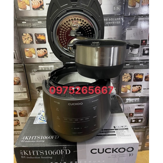 NỒI CƠM ĐIỆN CUCKOO CRP-KHTS1060FD 1.8L_ÁP XUẤT KÉP(BH 24 THÁNG)