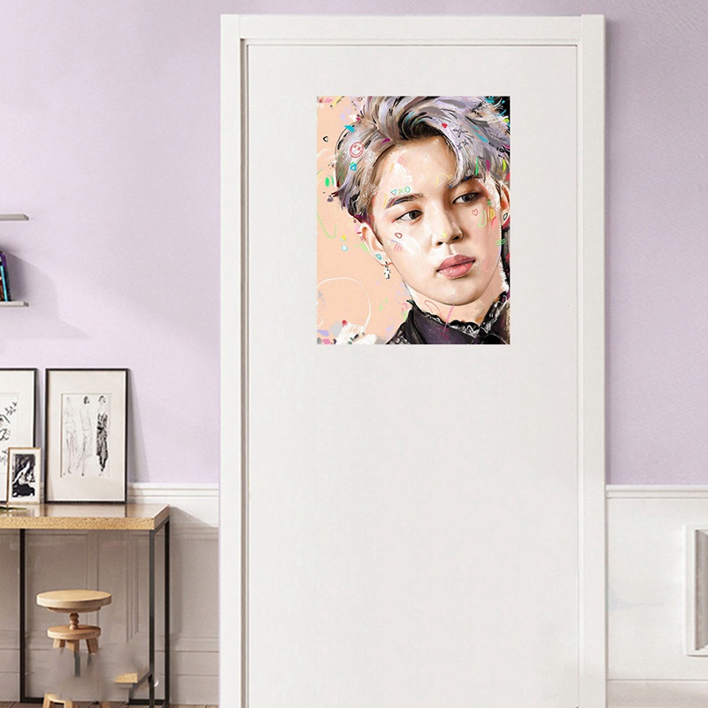 Poster Treo Tường In Hình Nhóm Nhạc Bts