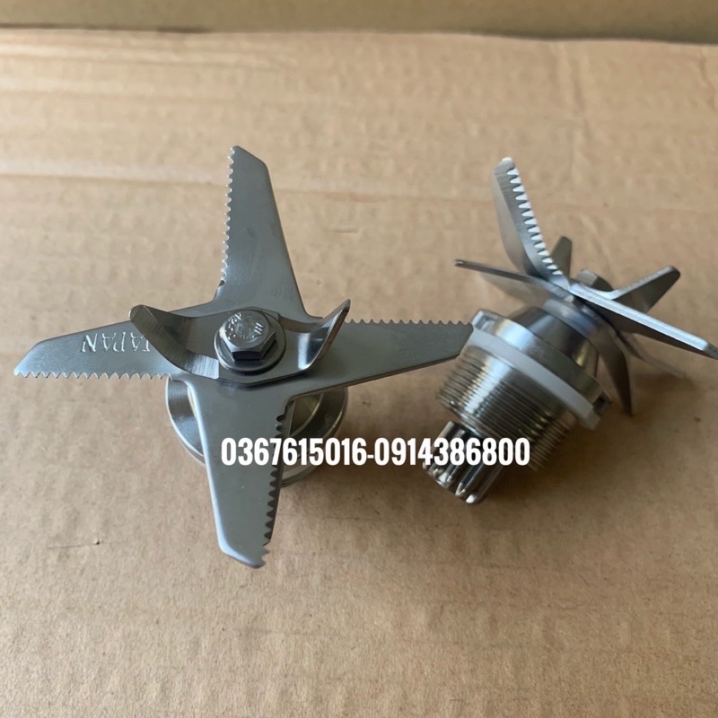 Bộ lưỡi dao 6 lưỡi máy xay sinh tố công nghiệp Q8 Q9 Q10