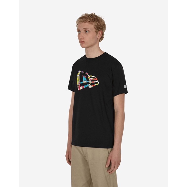 Áo New Era x Takashi Murakami trắng/đen