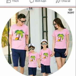 Sét bộ quần áo gia đình