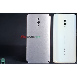 Skin Dán Mặt Sau Lưng Vân Nhôm OPPO K3 - Realme X