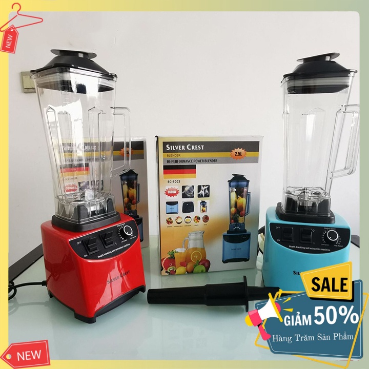 Máy xay công nghiệp Silver Crest xay thịt cá, rau củ công suất 3500W