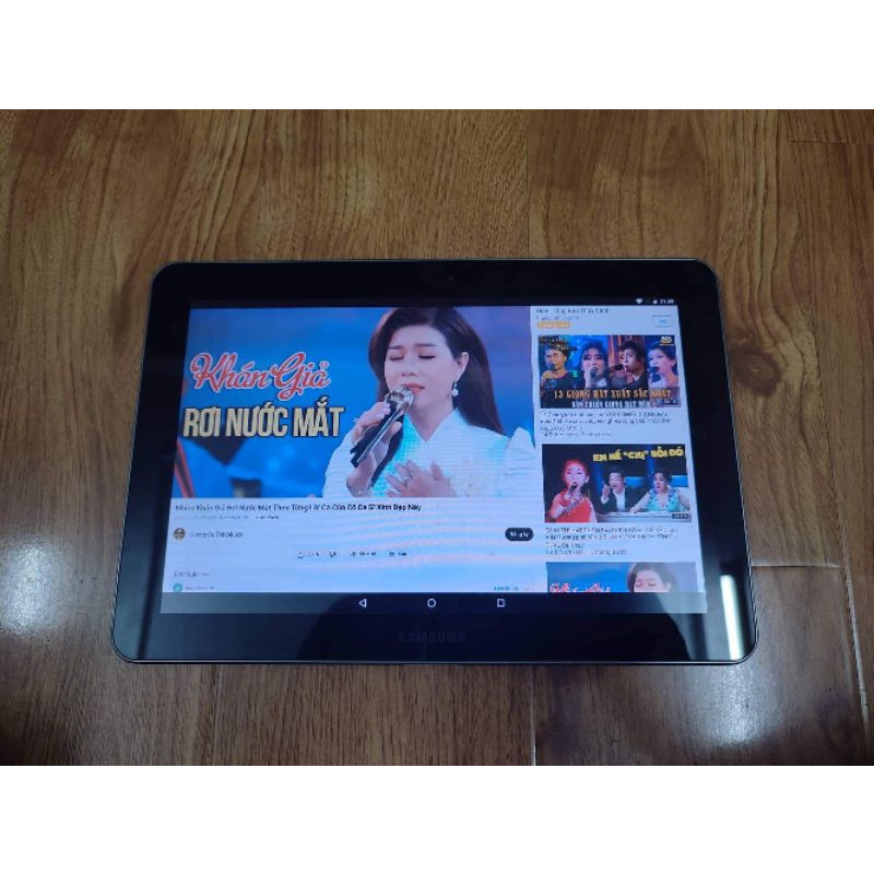 Máy tính bảng Samsung Tab 10.1 inch - P7500, lắp sim nghe gọi, chạy Android 7.1