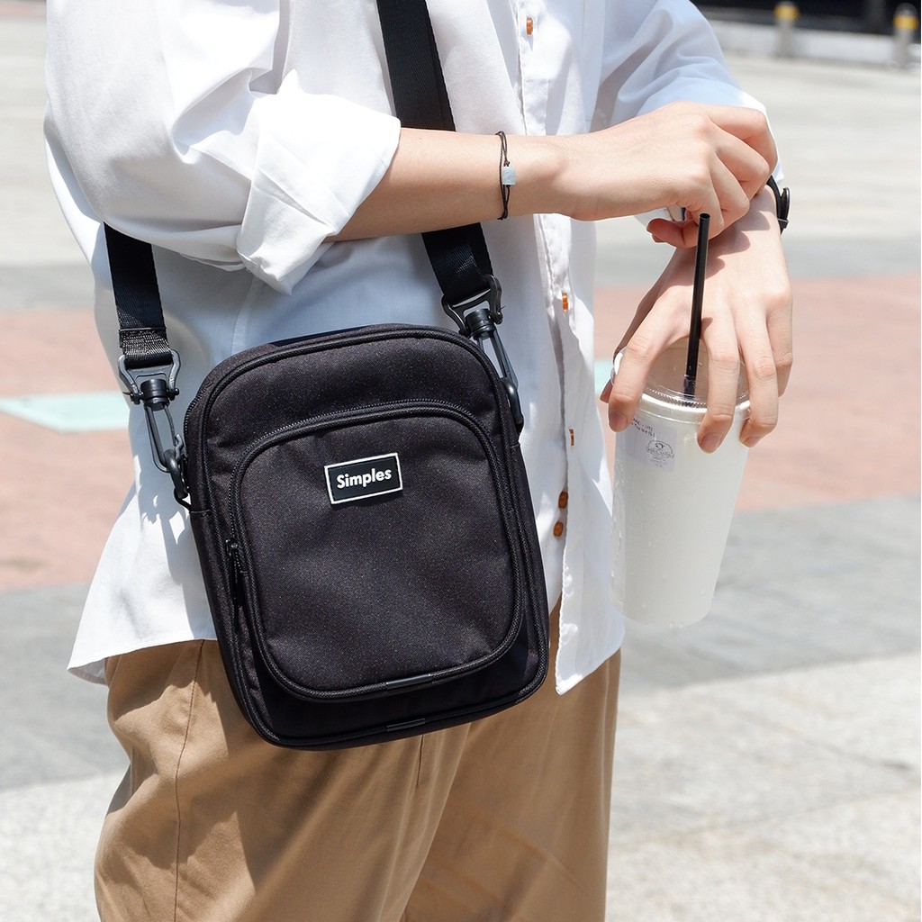 Túi đeo chéo thời trang nam nữ cao cấp Simples Daily Bag