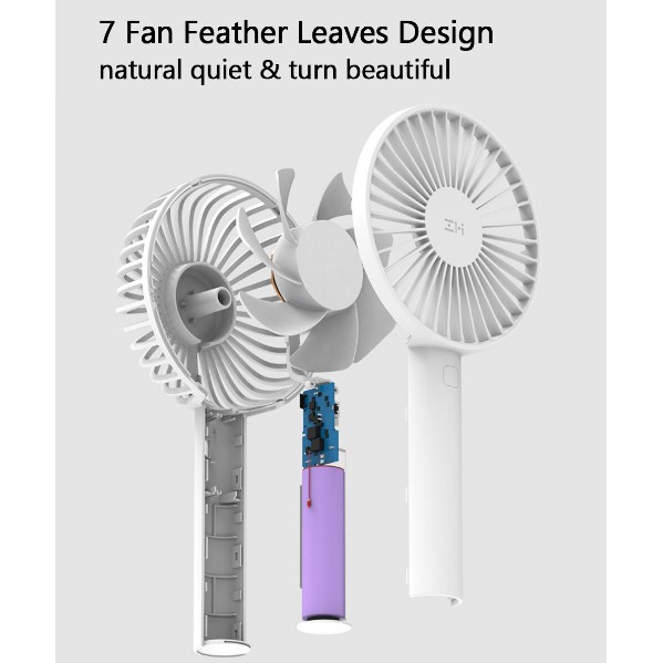 Quạt cầm tay mini thông minh Xiaomi ZMI hand-held fan AF215