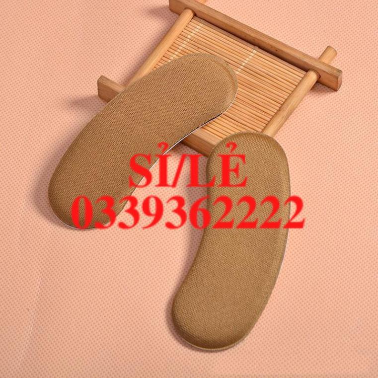 [ COCOLOVE ] Set 4 miếng lót giày bằng vải dệt xốp (LGV02)  HAIANHSHOP