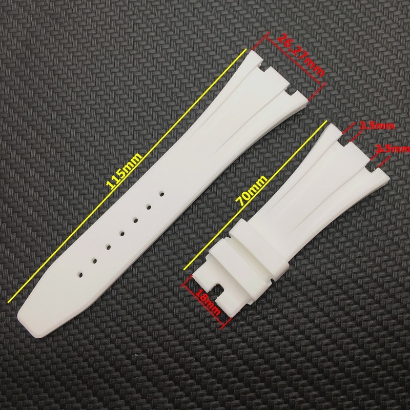Dây Đeo Thay Thế Bằng Cao Su Thiên Nhiên 26mm Cho Audemars And Piguet watch band 15400 / 15500