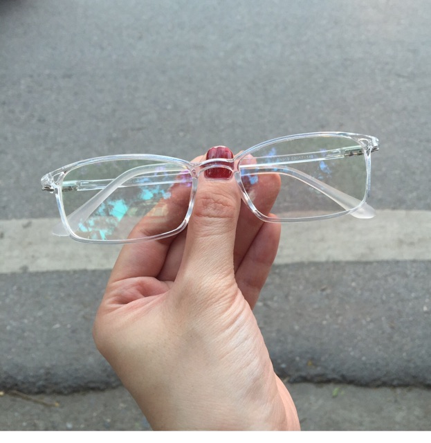 Kính Gọng dẻo Trong Suốt - Mắt vuông mới về