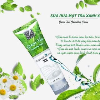 SỮA RỬA MẶT TRÀ XANH X2
