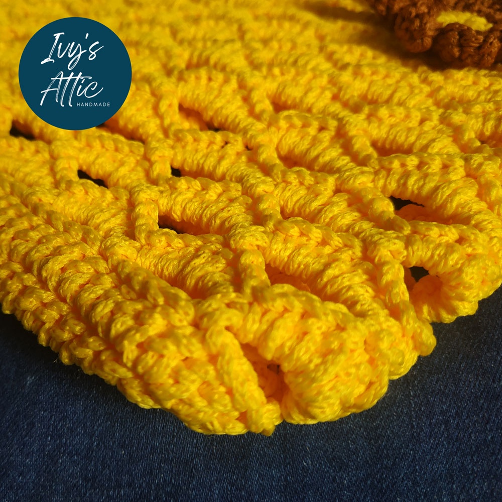 Túi xách mini handmade tặng kèm hoa treo ngẫu nhiên- crochet bag