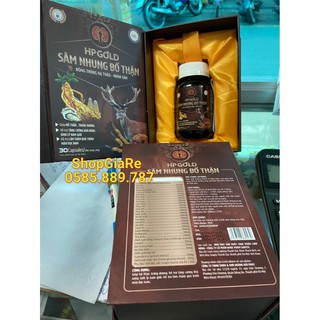 Hp Gold Sâm Nhung Bổ Thận bổ thận tráng dương, sinh tinh, tăng cường sinh lý nam giới, giảm đau lưng mỏi gối