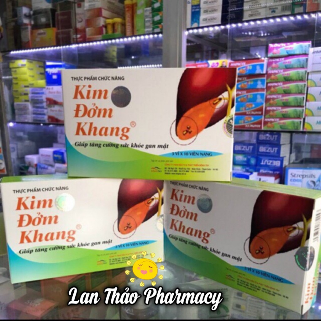 Kim Đởm Khang hỗ trợ sỏi mật, viêm đường mật, viêm túi mật