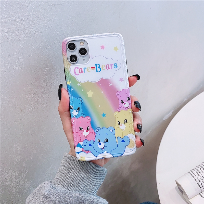 Ốp iphone - Ốp lưng imd new Gấu cầu vồng 6/6s/6plus/6splus/7/8/7plus/8plus/x/xs/xsmax/11/11promax-Awifi Case | BigBuy360 - bigbuy360.vn