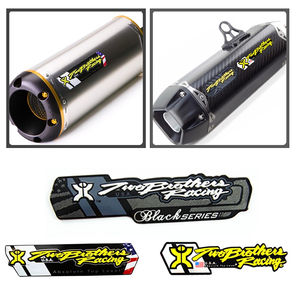 Yoshimura Nhét Decal Chịu Nhiệt 3D Nhôm Akrapovic Hiệu Cho Ống Xả Xe Máy Miếng Dán Đề Can