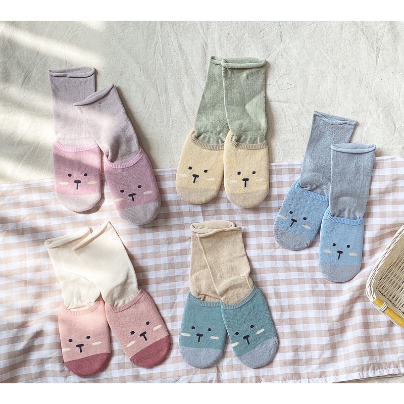 Set 2 đôi tất cho bé trai, bé gái