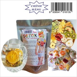 Set 20 gói Trà Detox hoa quả sấy (giảm cân, đẹp da, thanh lọc cơ thể)