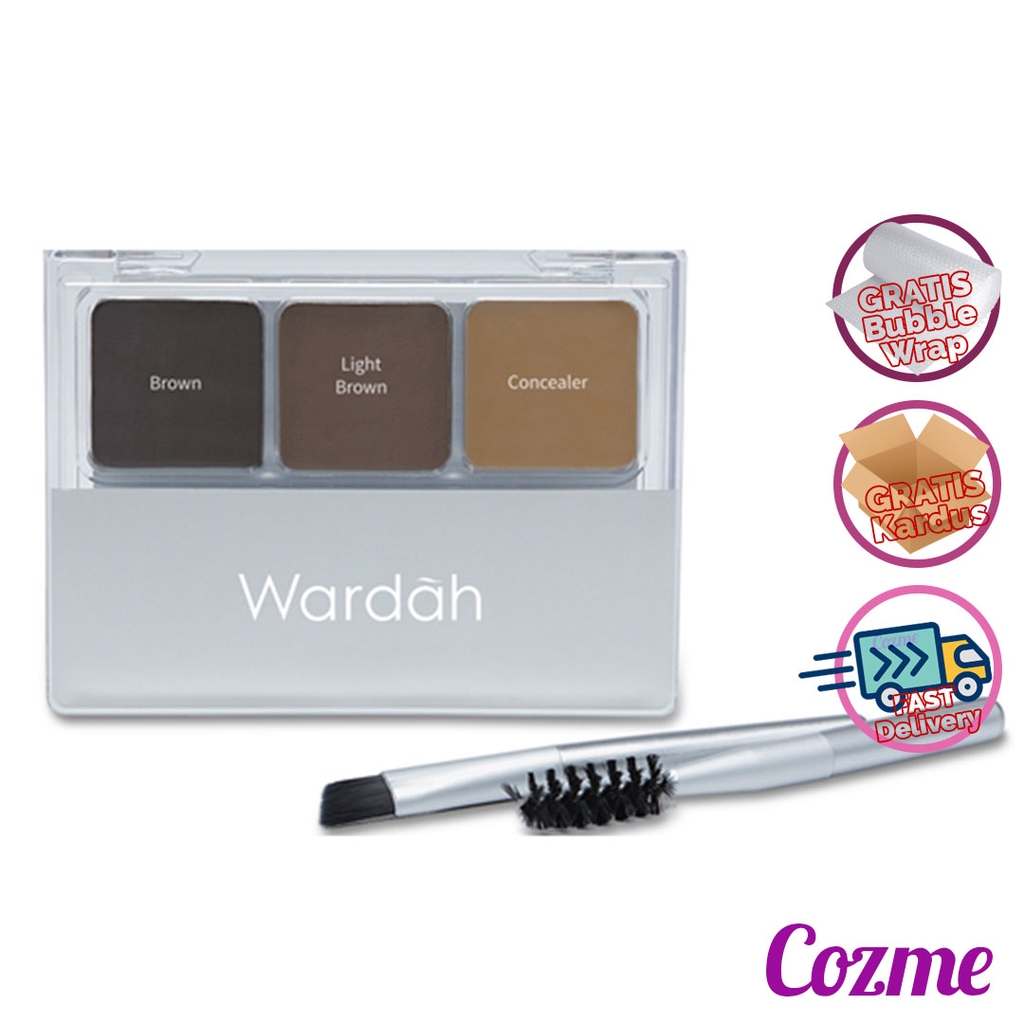 (hàng Mới Về) Bộ Mỹ Phẩm Trang Điểm Chân Mày Wardah | BigBuy360 - bigbuy360.vn