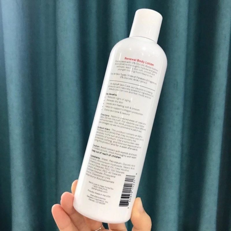 Dưỡng Thể Làm Mềm Mịn Sáng Da Alpha Skincare Renewal Body Lotion 12% AHA 340g | BigBuy360 - bigbuy360.vn