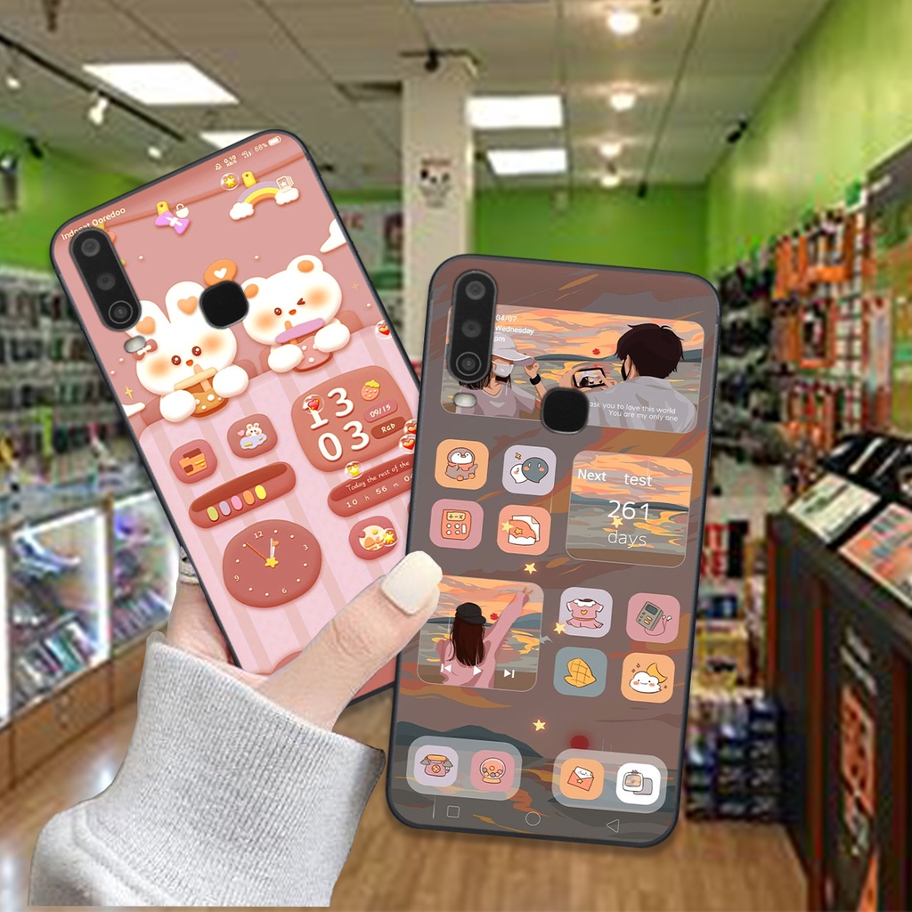 Ốp Vivo U10 / Y12 / Y15 / Y17 / Y19 / U3 bộ hình gấu , thỏ hồng cute dễ thương giá rẻ siêu bền
