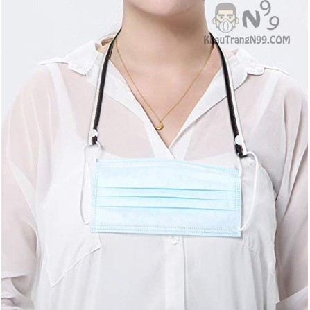 Dây đeo khẩu trang Hàn Quốc chống thất lạc 2 màu - có kim tuyến | BigBuy360 - bigbuy360.vn