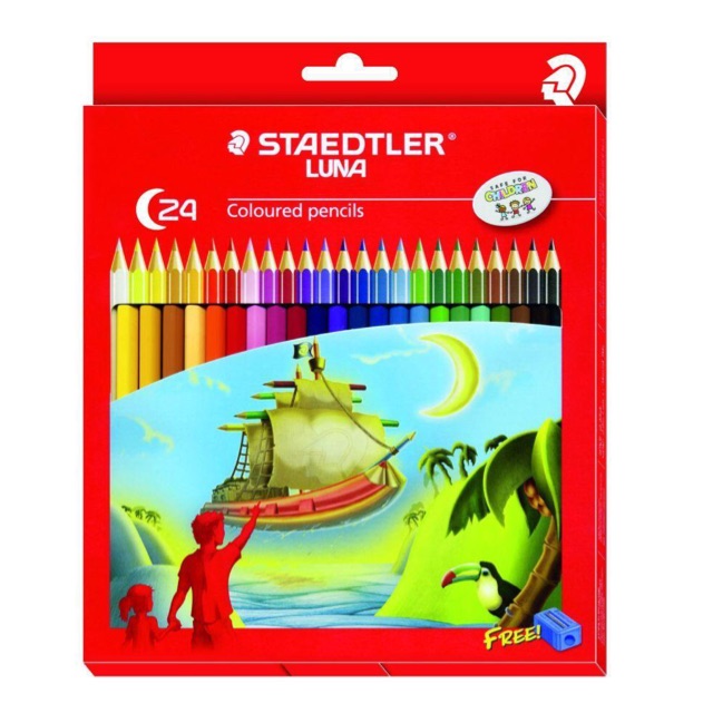 Bút chì 24 màu Staedtler 136C24