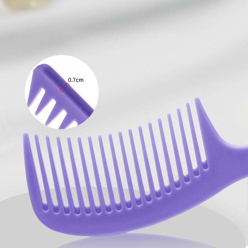 Set 4 Lược Chải Tóc Gỡ Rối Răng Thưa Tiện Dụng Cho Nữ YOUYO