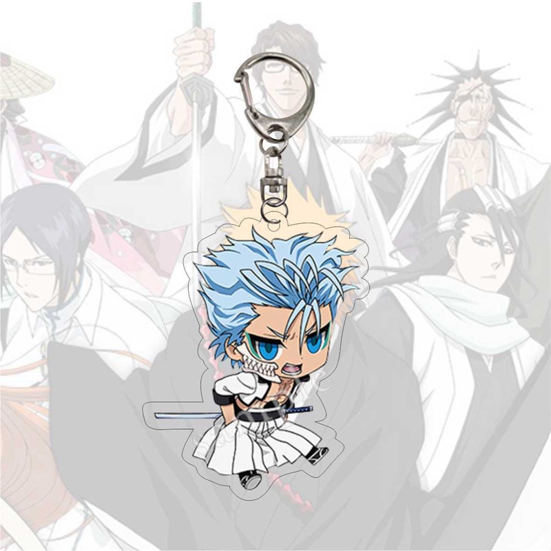 Móc Khóa Hình Nhân Vật Kurosaki Ichigo Ishida Uryuu Kuchiki Rukia Hoạt Hình Bleach Bằng Acrylic