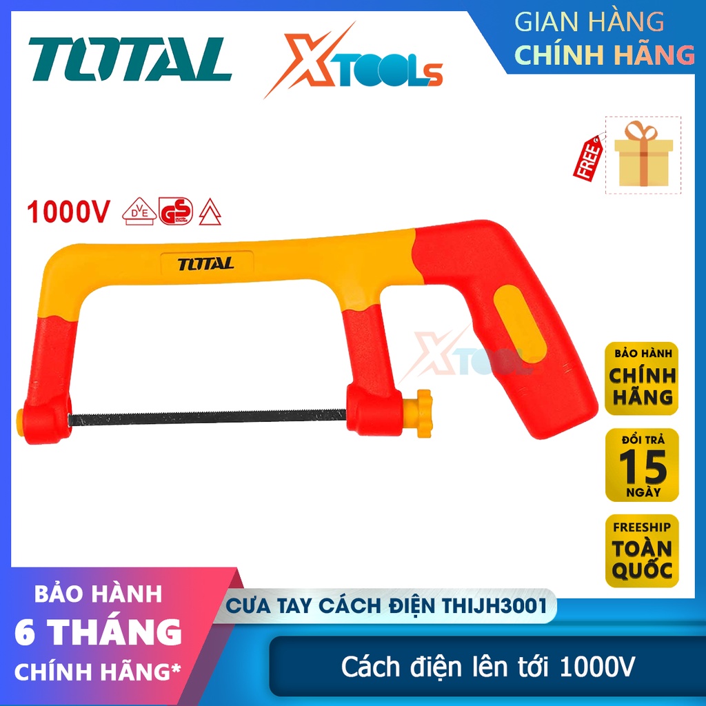 Cưa sắt kim loại cầm tay THIJH3001, cưa kim loại cách điện lên tới 1000V, độ dài 1500mm [CHÍNH HÃNG][XTOOLS]