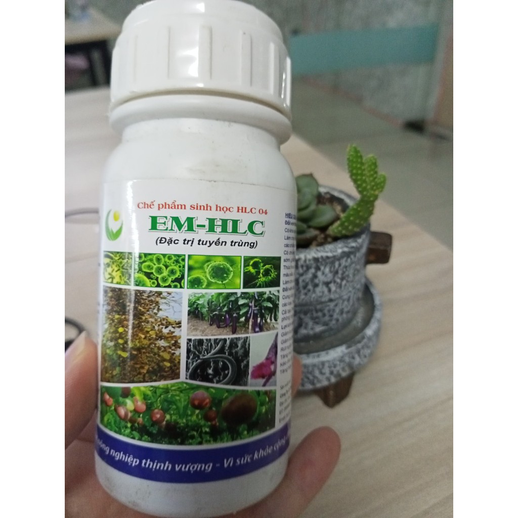 CHẾ PHẨM SINH HỌC EM HLC HÀ NỘI 250ml  (đặc trị tuyết trùng, vàng lá thối rễ)