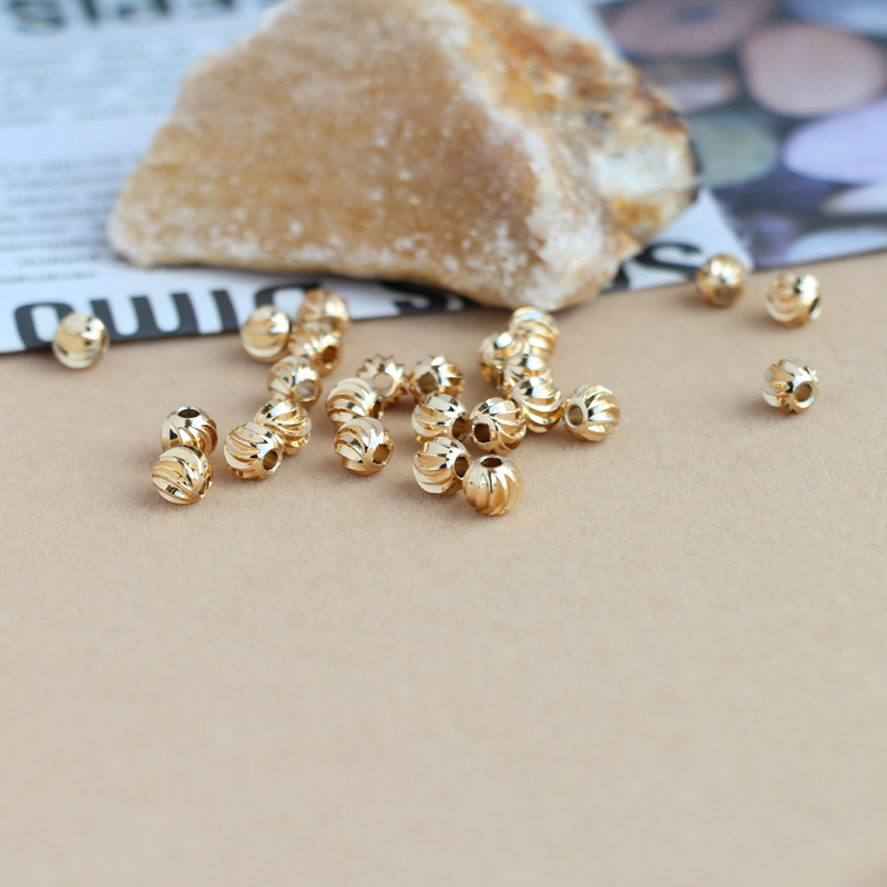 Bộ 10 HạT Đồ Trang SứC Mạ VàNg 14k HìNh MặT Trăng