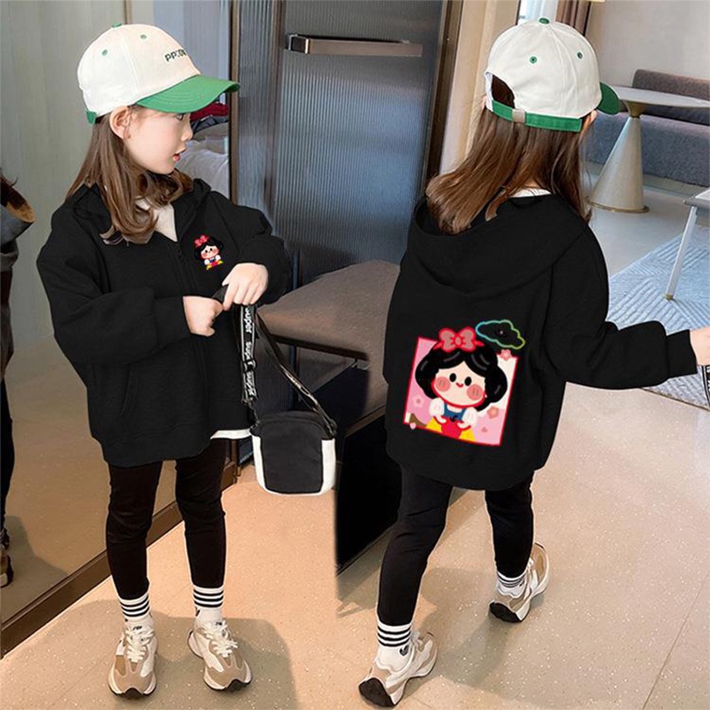 Áo khoác len mỏng IQ ANGEL thời trang thu xuân đáng yêu dành cho bé gái