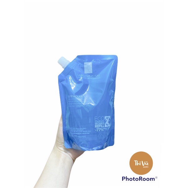 Túi sữa rửa mặt La roche Posay Effaclar Purifying Foaming Gel, sữa rửa mặt cho da dầu mụn, nhạy cảm 400ml - Thi Vũ | BigBuy360 - bigbuy360.vn