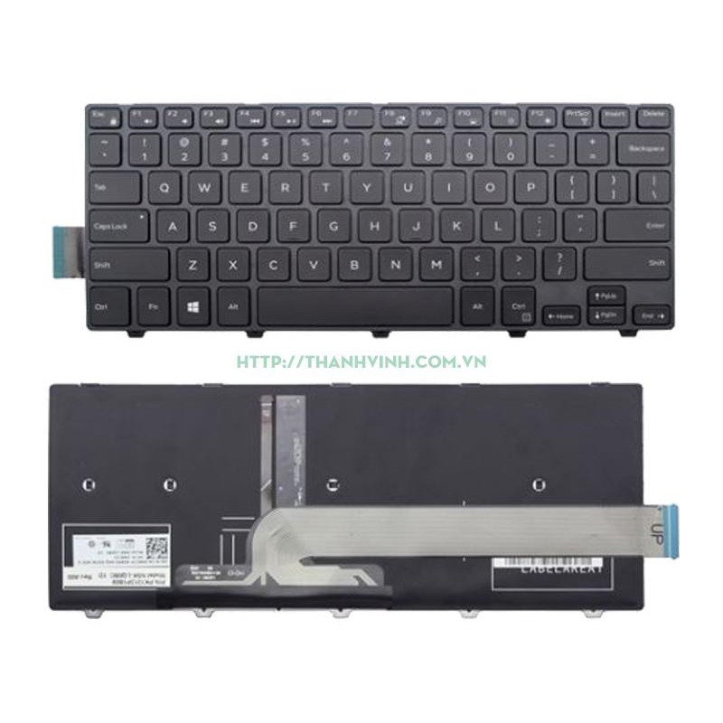 [Phím có led] Bàn phím Laptop dell 3462 3465 3441 3442 3443 3451 3452 3458 3459