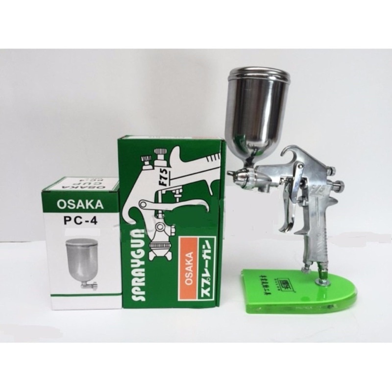 súng phun Sơn hàng  chính  hãng Bộ Phun Sơn Osaka F75 ( 400cc )