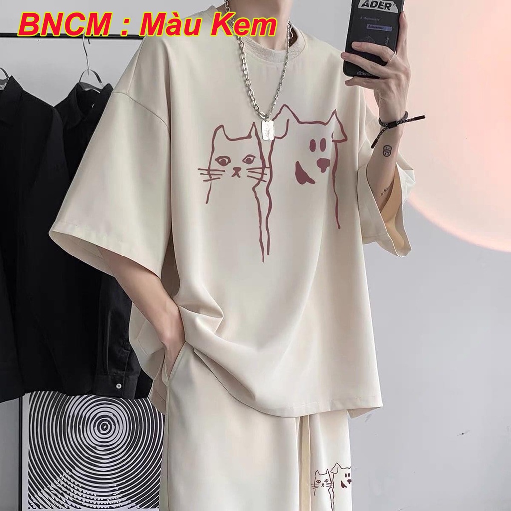 BỘ nam hè .Bộ nam unisex phong cách Hàn quốc mã BNCM
